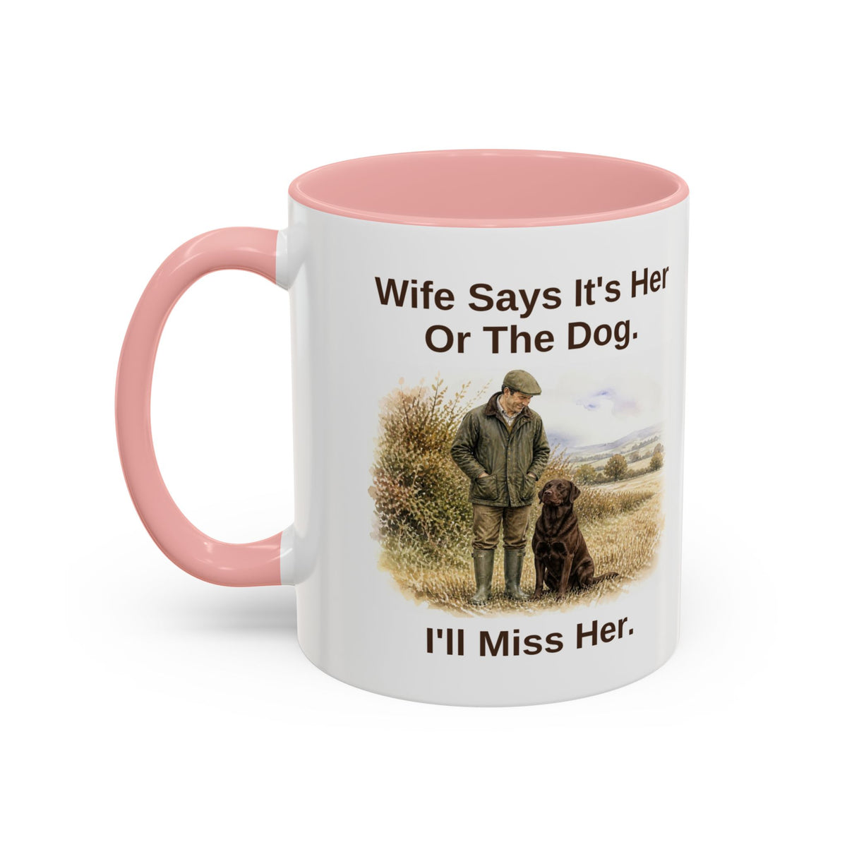 Wife Says Mug - Labrador - Chocolate