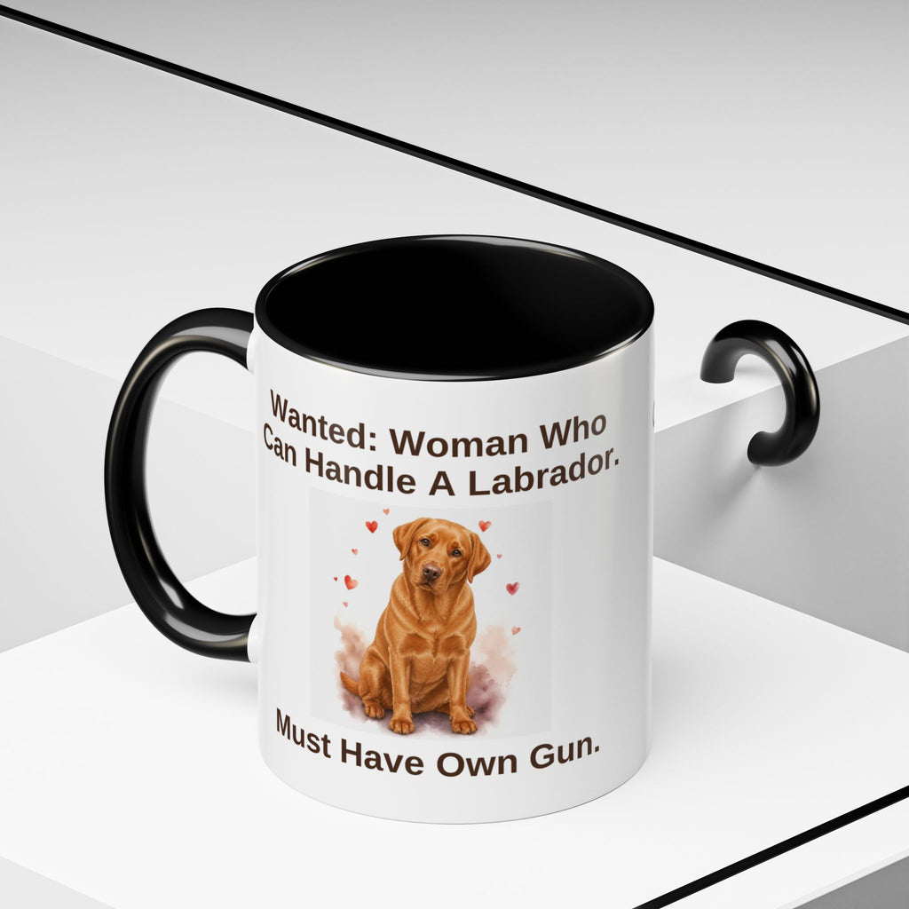 Wanted Mug - Labrador - Fox Red - Woman