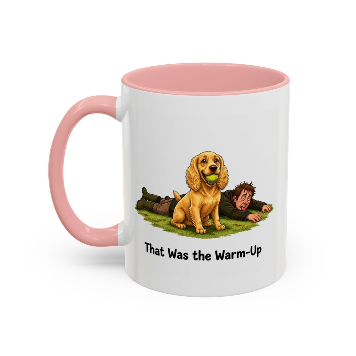 Warm-Up Mug - Cocker Spaniel - Yellow (Golden) - Man