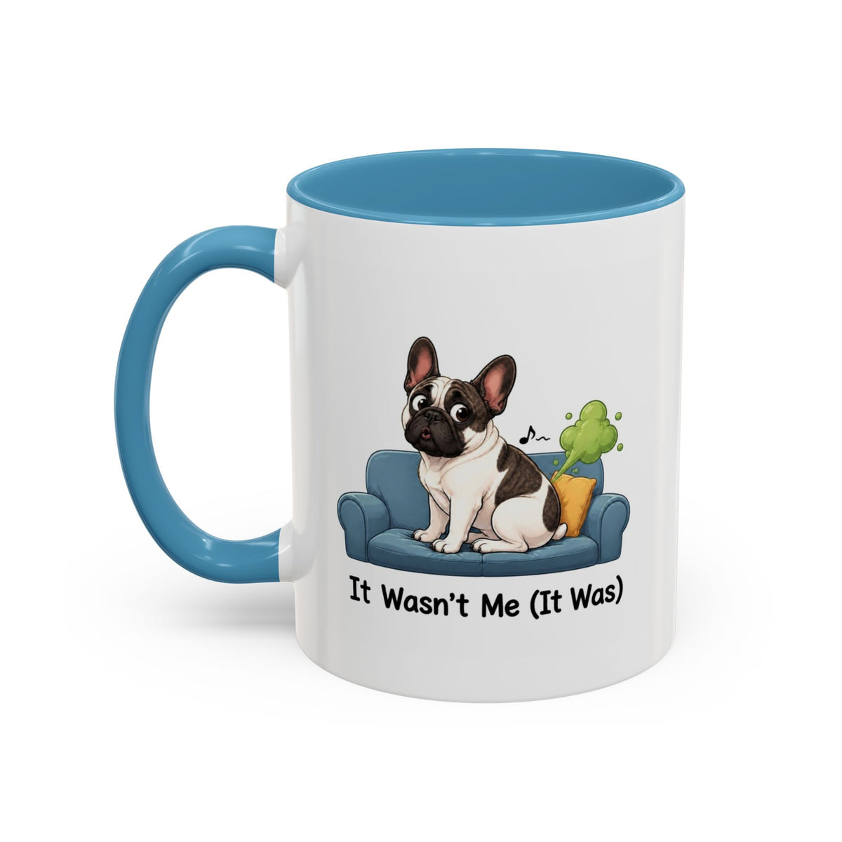 It Wasn't Me Mug - French Bulldog - Pied