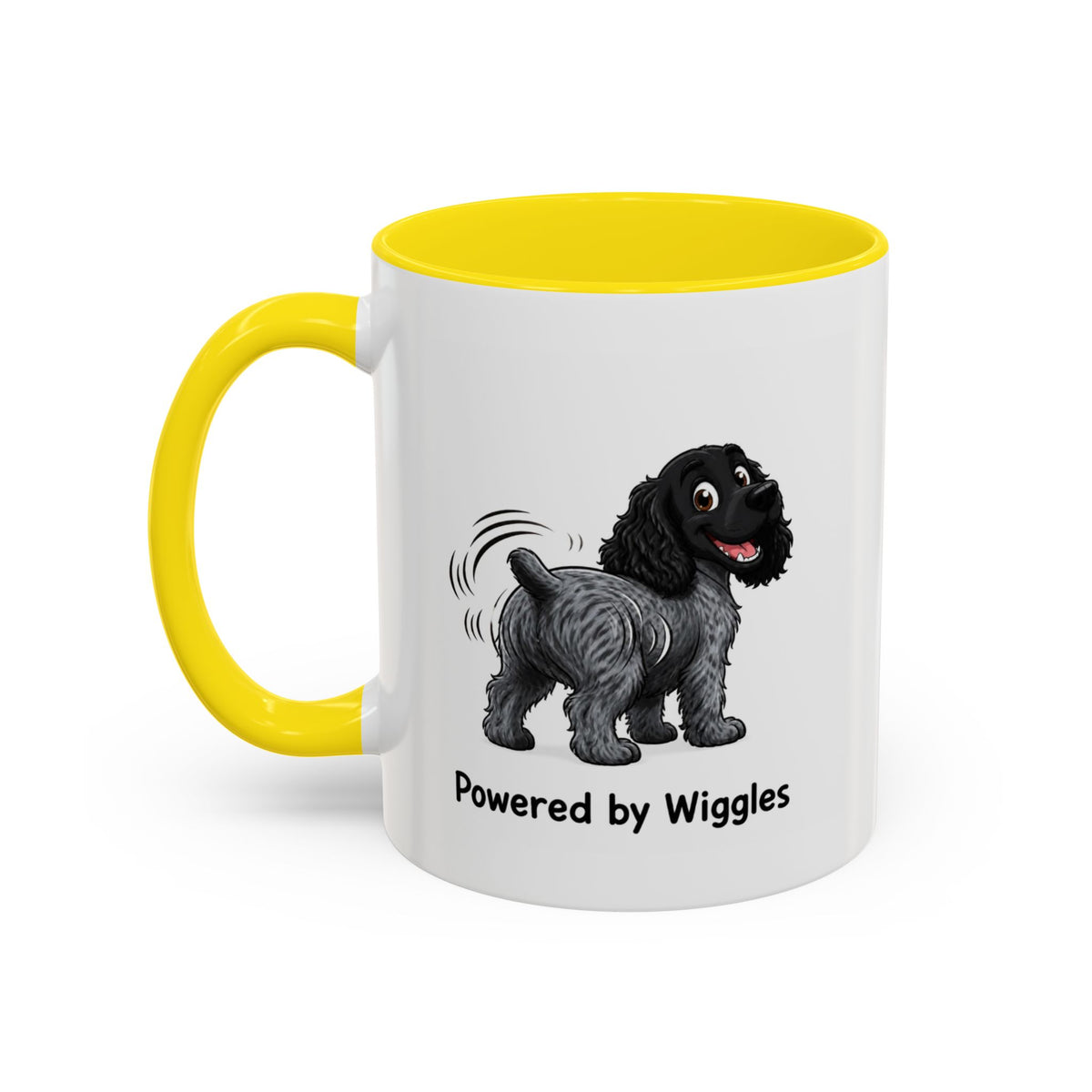 Powered by Wiggles Mug - Cocker Spaniel - Blue Roan