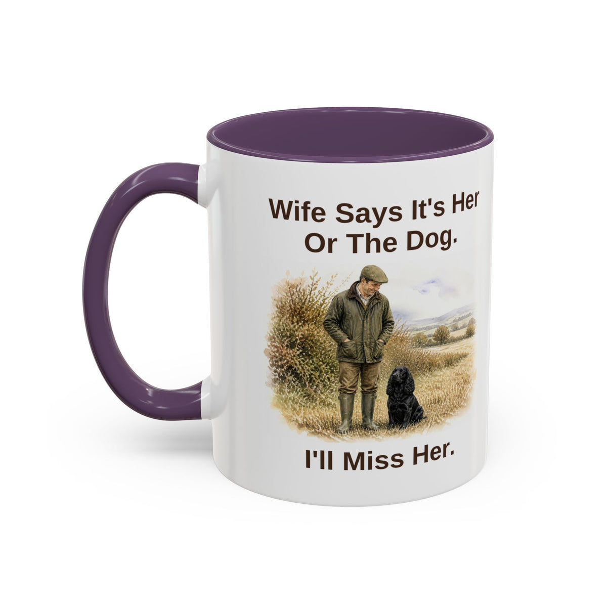 Wife Says Mug - Cocker Spaniel - Black