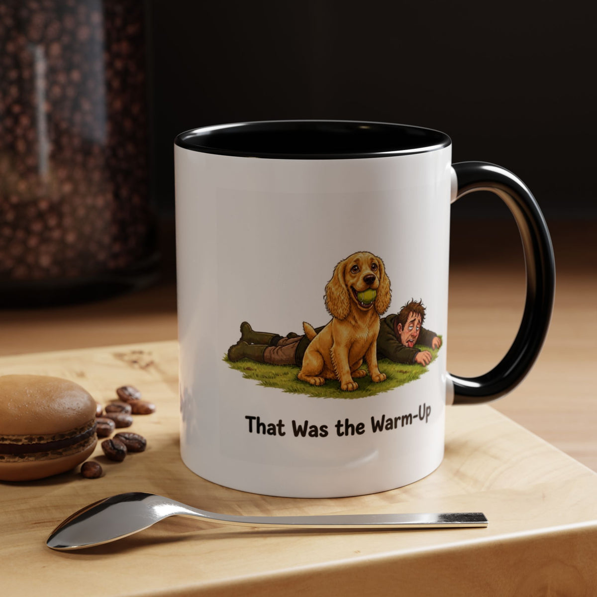 Warm-Up Mug - Cocker Spaniel - Yellow (Golden) - Man