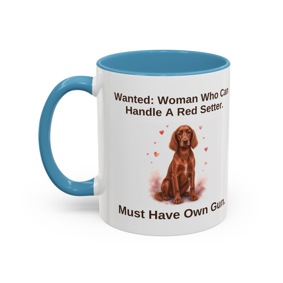 Wanted Mug - Red Setter - Red - Woman