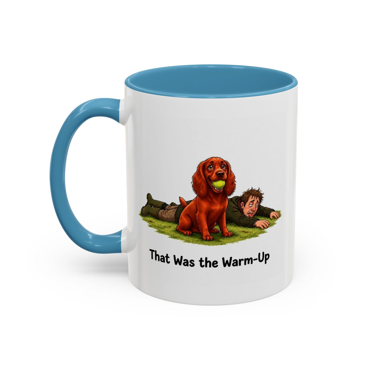 Warm-Up Mug - Cocker Spaniel - Red - Man