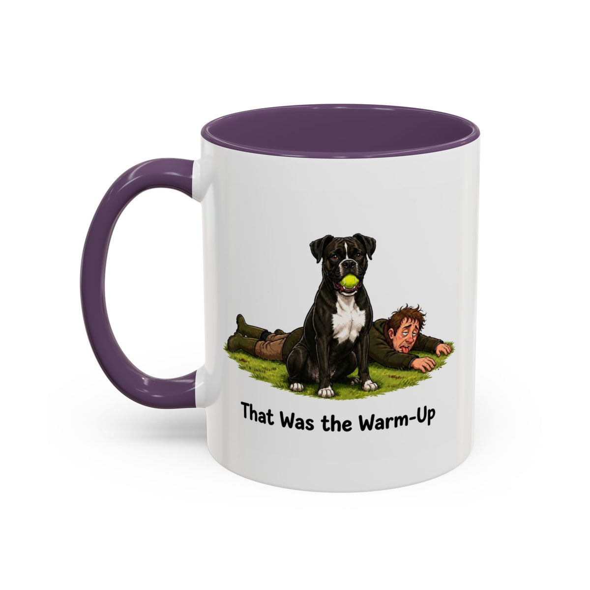 Warm-Up Mug - Boxer - Reverse Brindle - Man
