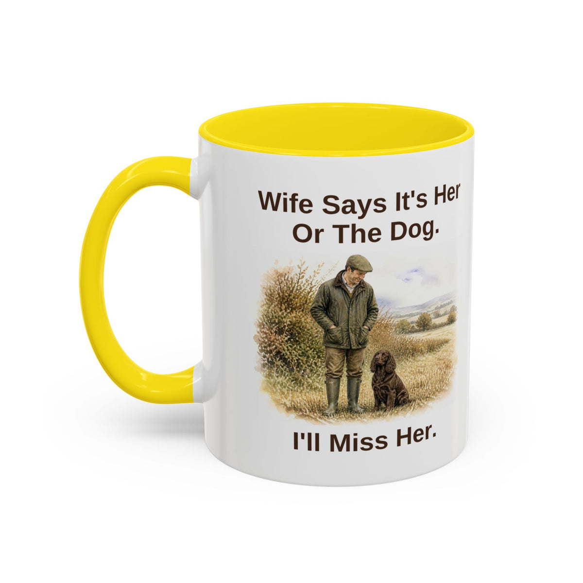 Wife Says Mug - Cocker Spaniel - Brown