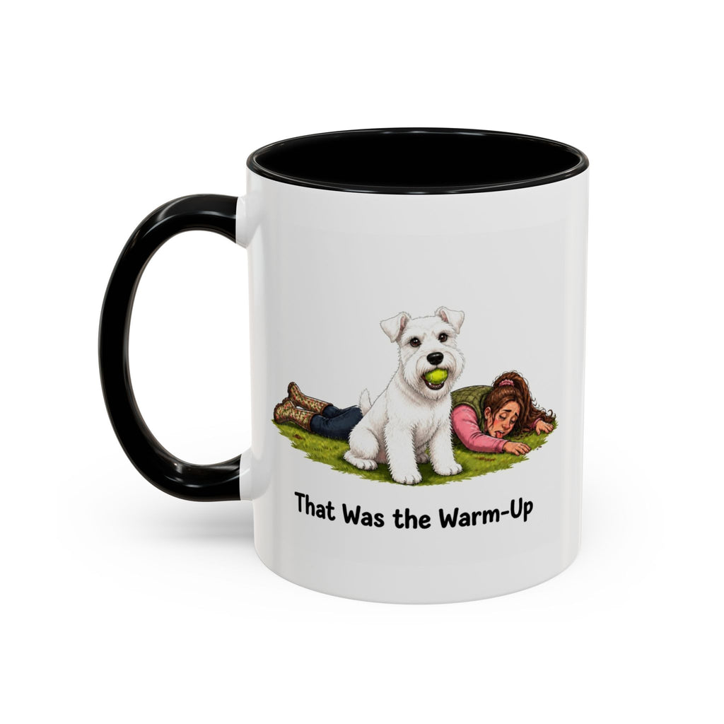 Warm-Up Mug - Miniature Schnauzer - White - Woman