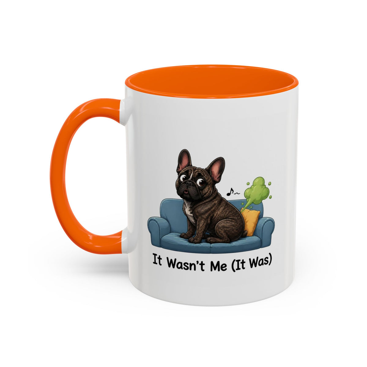 It Wasn't Me Mug - French Bulldog - Brindle