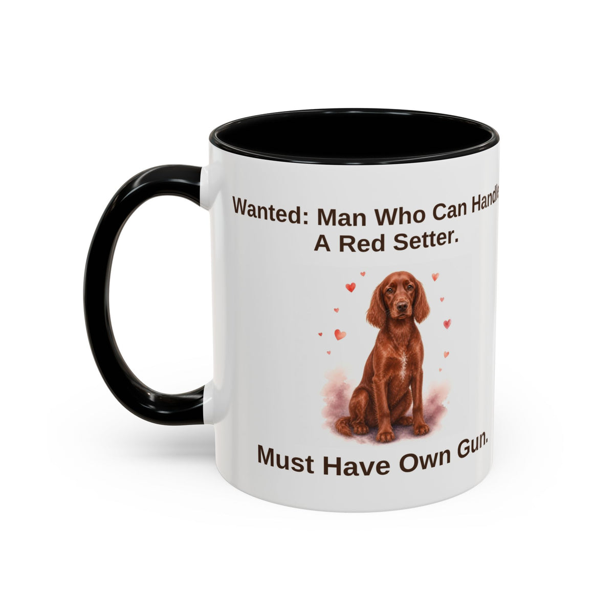 Wanted Mug - Red Setter - Red - Man