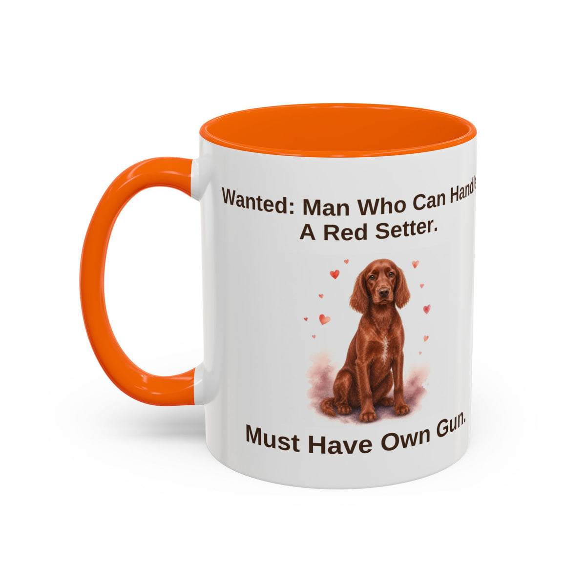 Wanted Mug - Red Setter - Red - Man