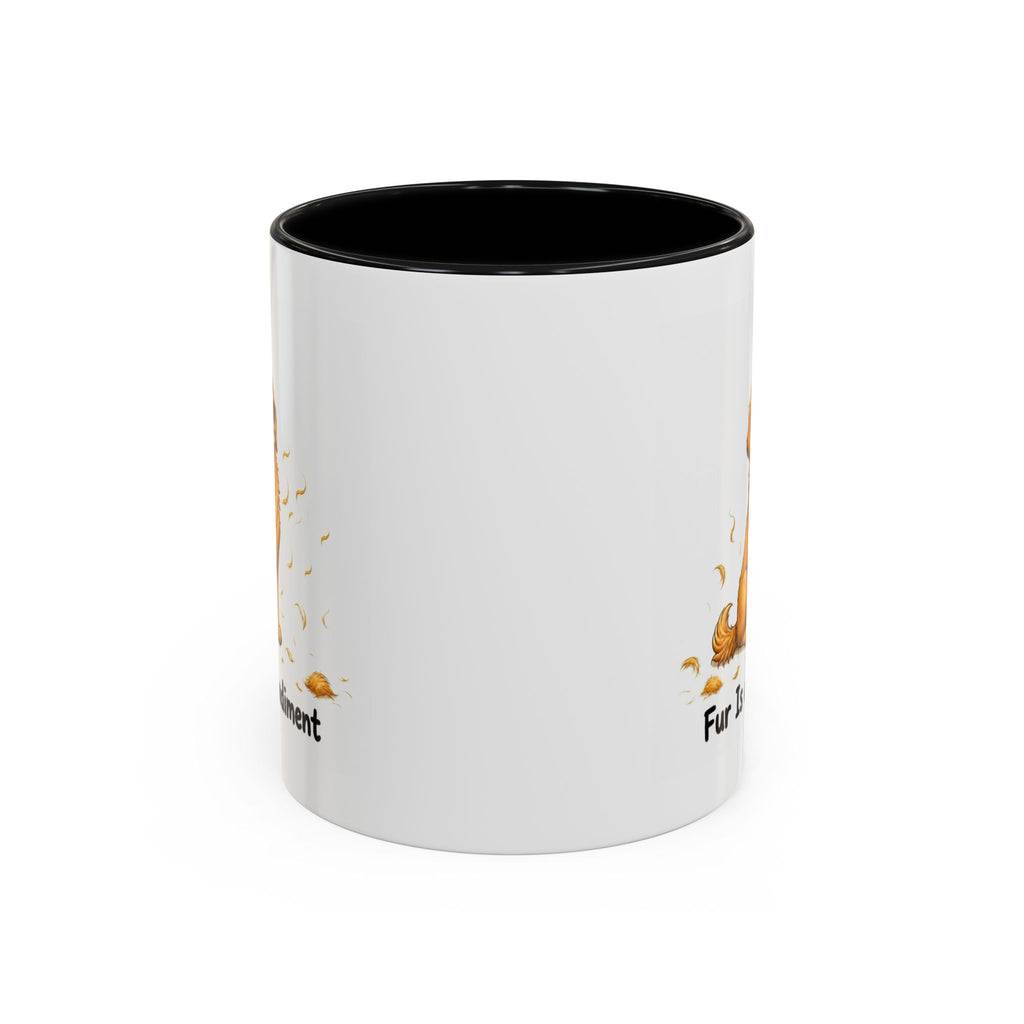Fur Is a Condiment Mug - Golden Retriever - Golden
