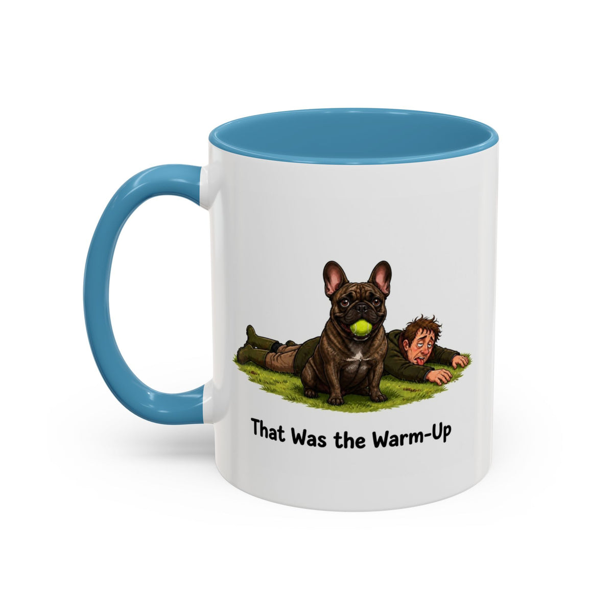 Warm-Up Mug - French Bulldog - Brindle - Man