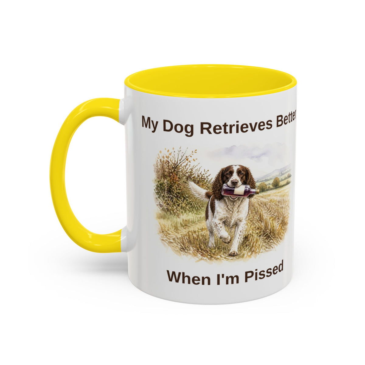 Retrieves Better Mug - Springer Spaniel - Liver & White