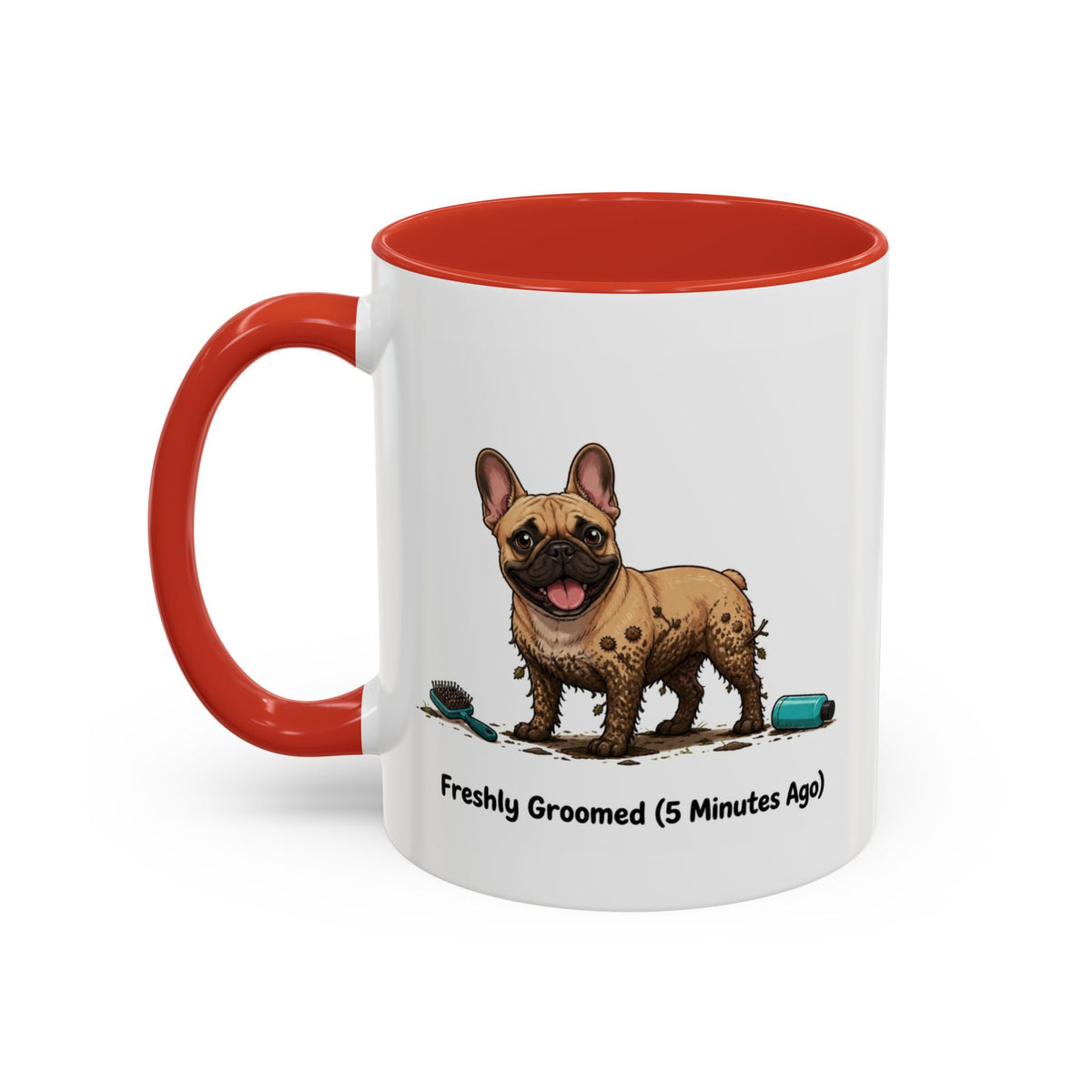 Freshly Groomed Mug - French Bulldog - Fawn