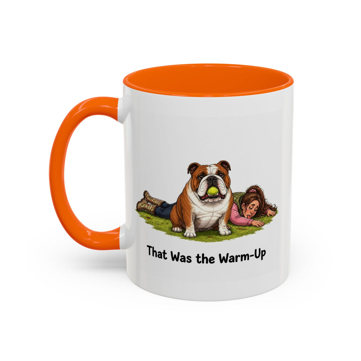 Warm-Up Mug - Bulldog - Red & White - Woman