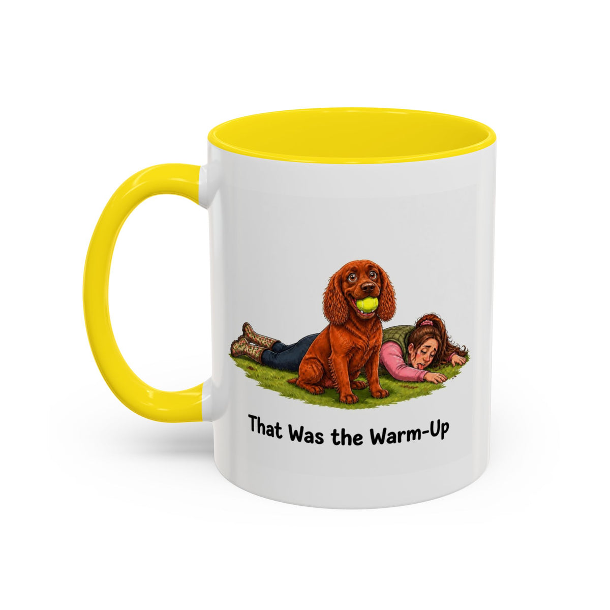 Warm-Up Mug - Cocker Spaniel - Red - Woman