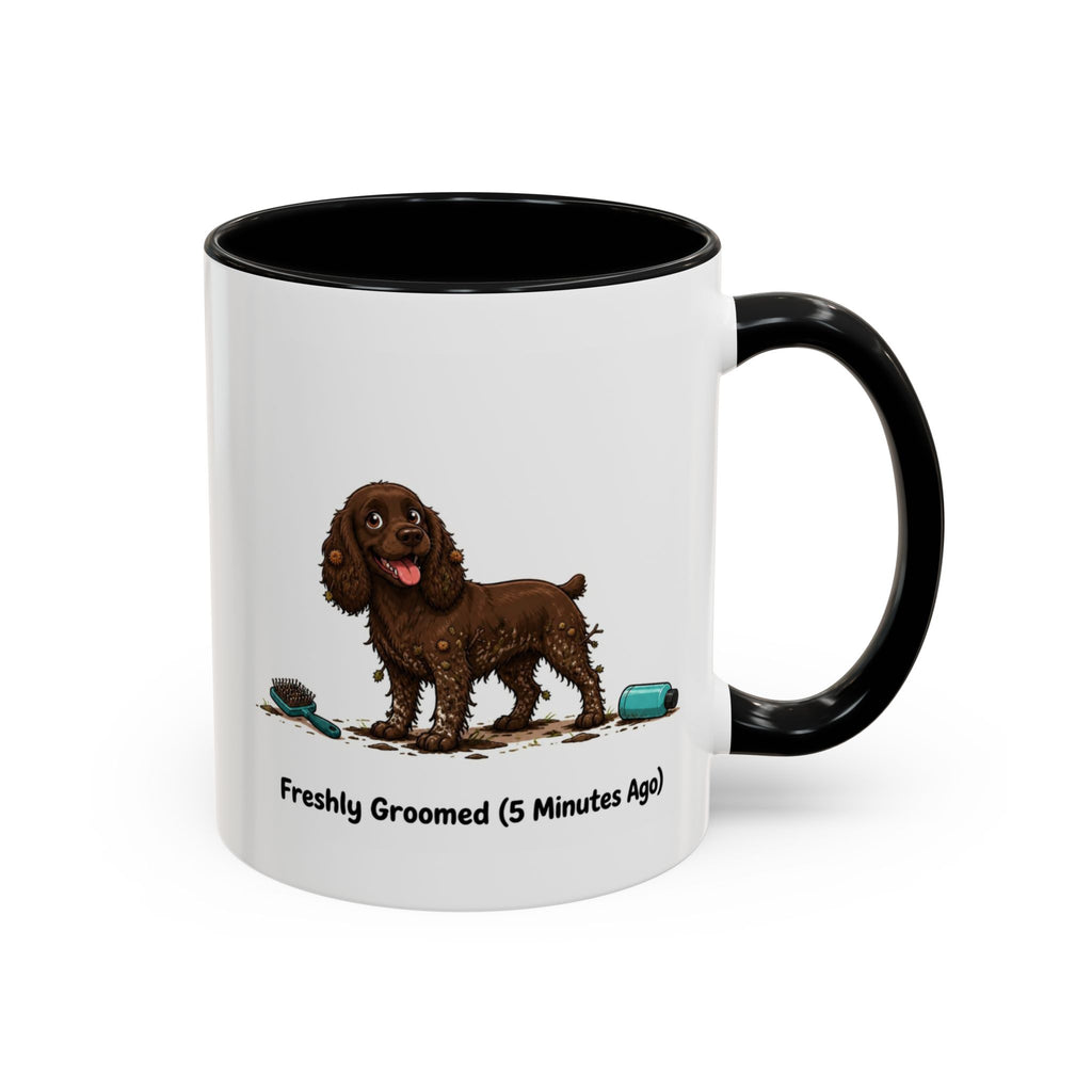 Freshly Groomed Mug - Cocker Spaniel - Brown