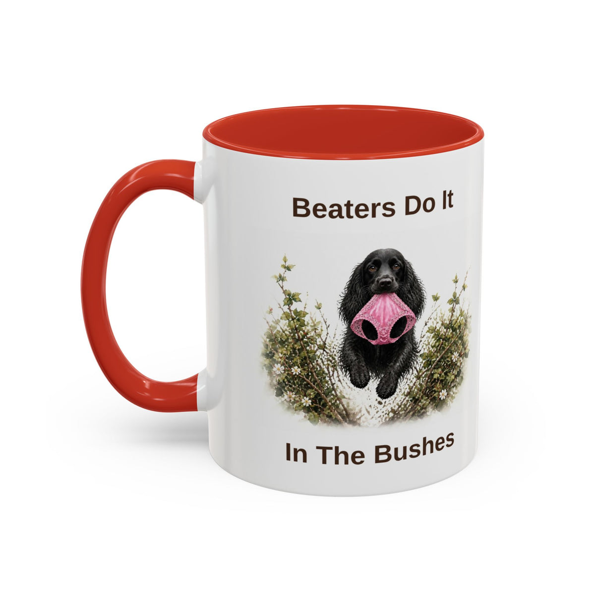 Beaters Mug - Cocker Spaniel - Black