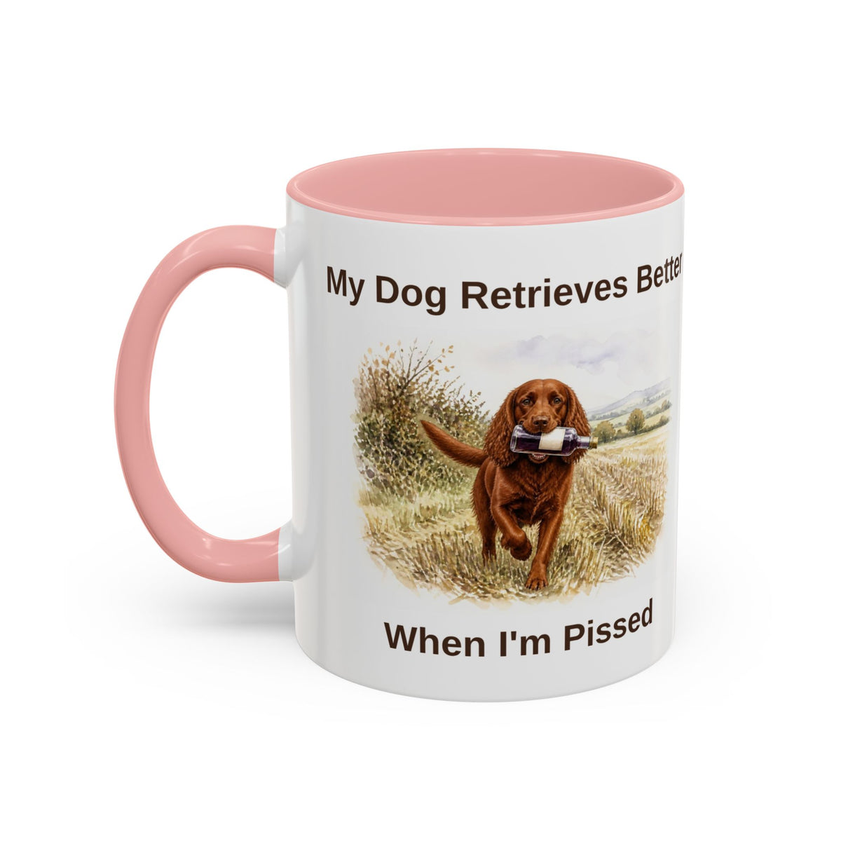 Retrieves Better Mug - Cocker Spaniel - Red