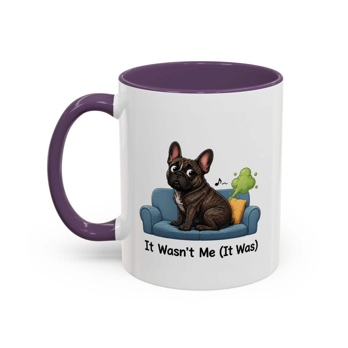 It Wasn't Me Mug - French Bulldog - Brindle