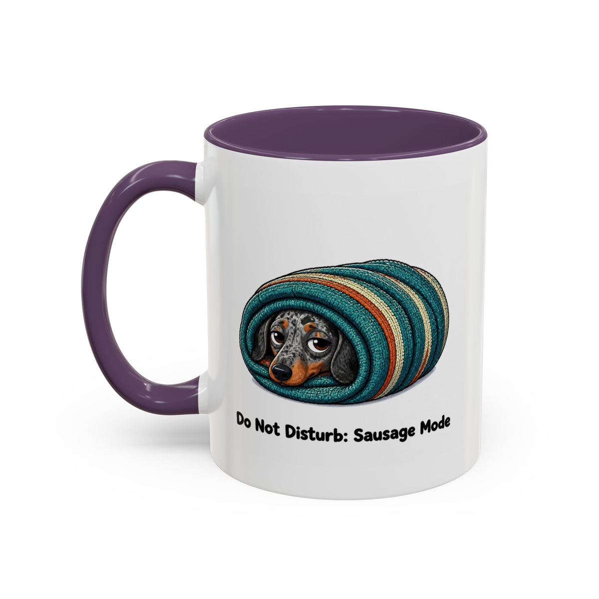Sausage Mode Mug - Dachshund - Dapple