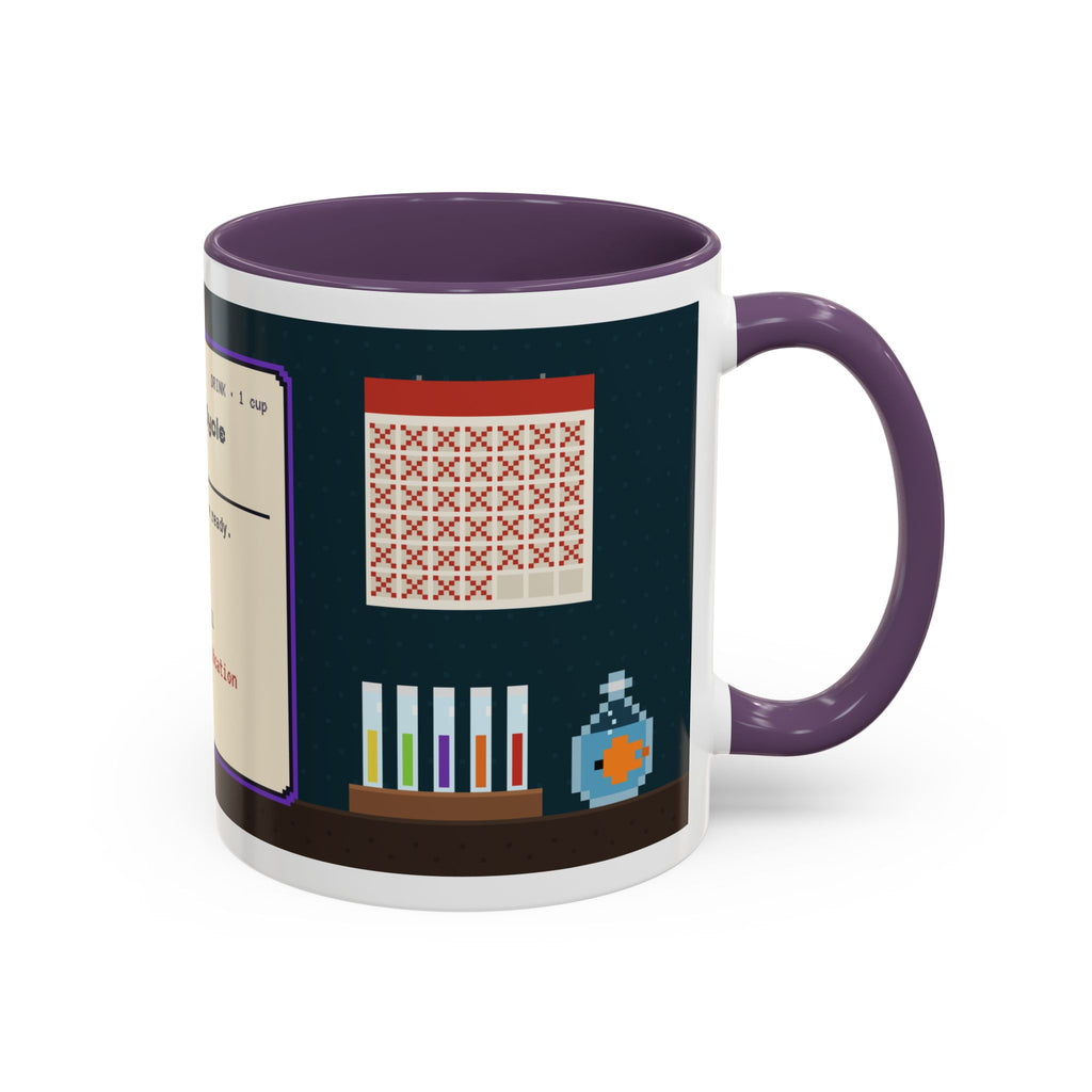 Nitrogen Cycle Coffee pixel art aquarium mug, 11oz ceramic – view 20
