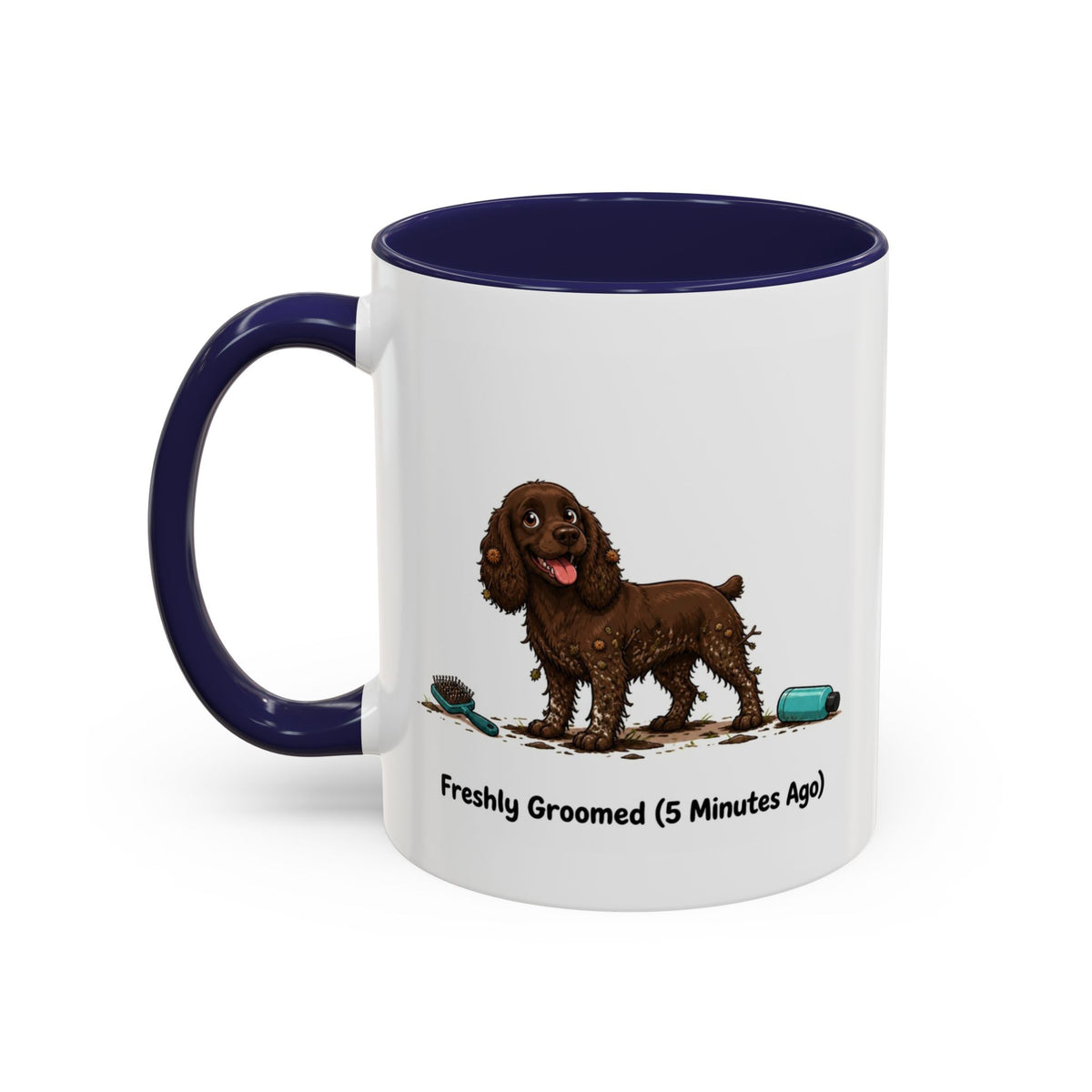 Freshly Groomed Mug - Cocker Spaniel - Brown