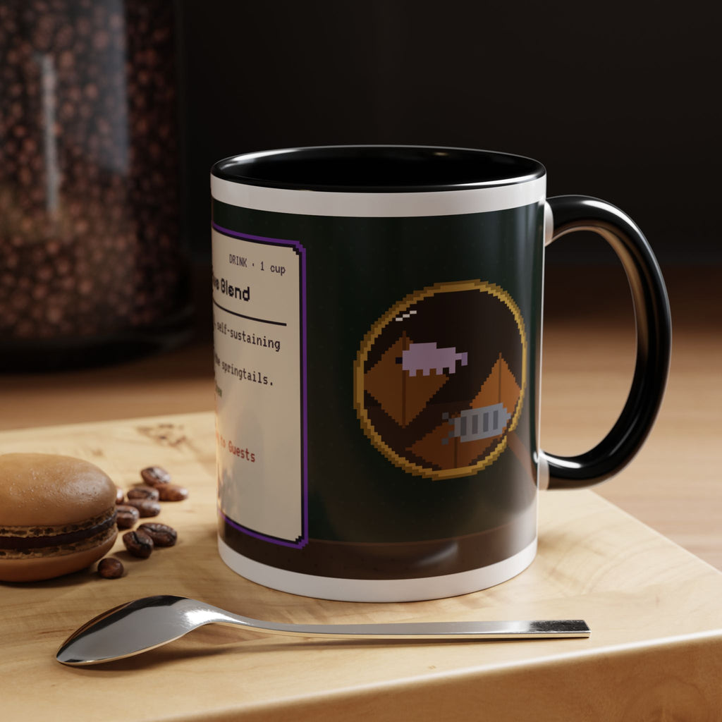 Bioactive Blend pixel art vivarium keeper mug, 11oz ceramic – view 8