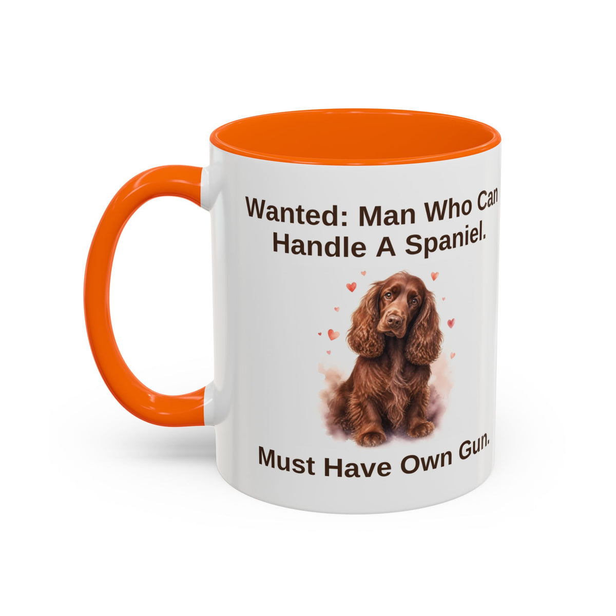 Wanted Mug - Cocker Spaniel - Brown - Man