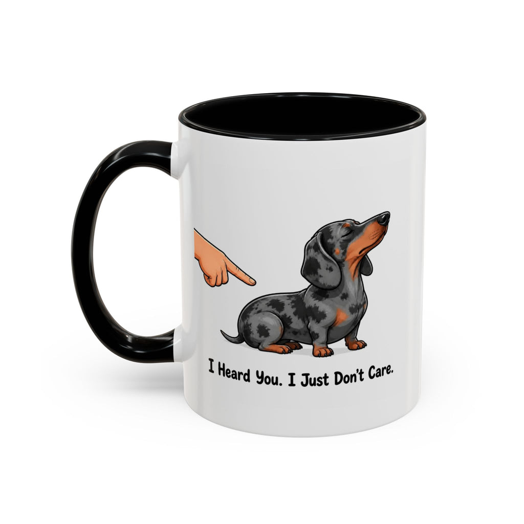 I Heard You Mug - Dachshund - Dapple
