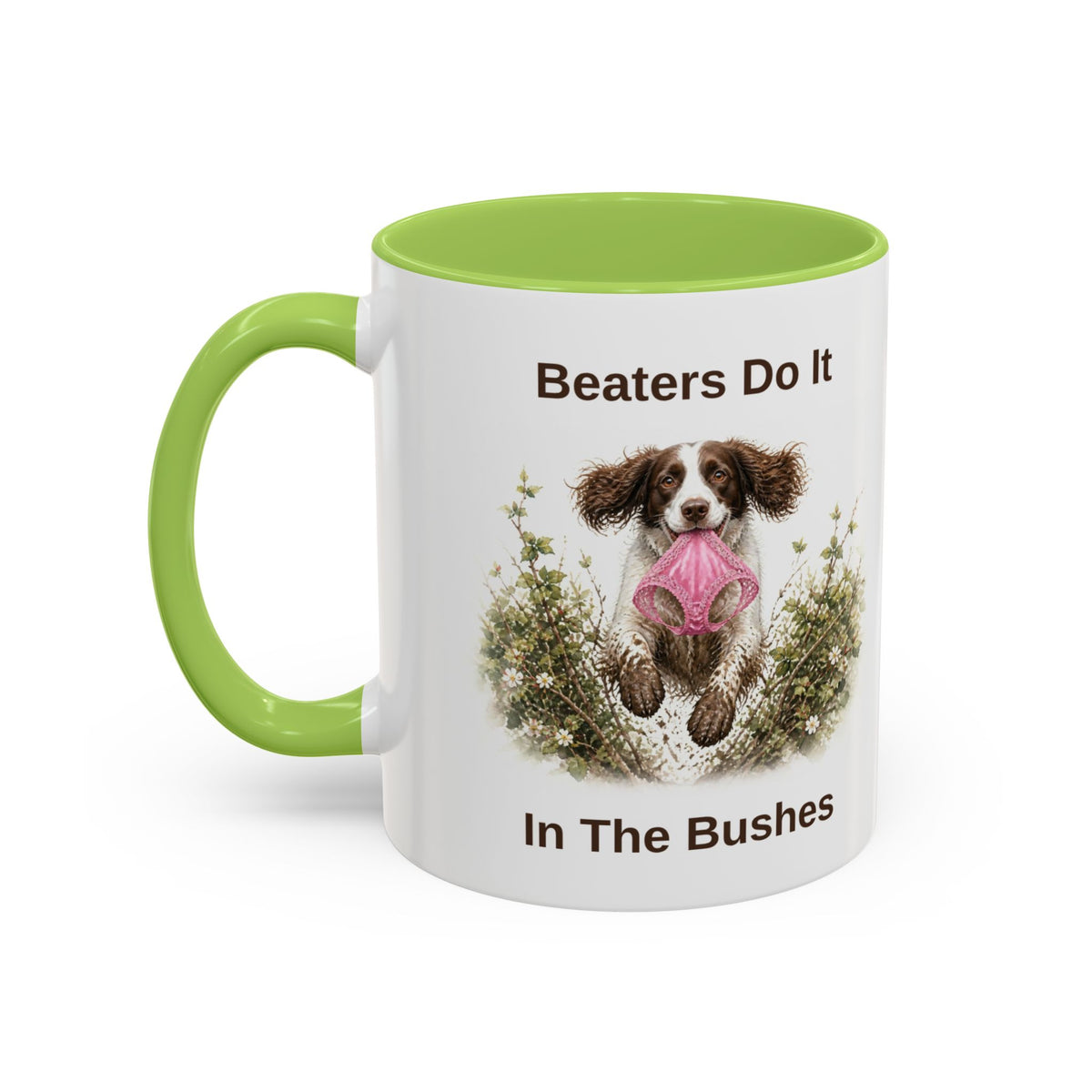 Beaters Mug - Springer Spaniel - Liver & White