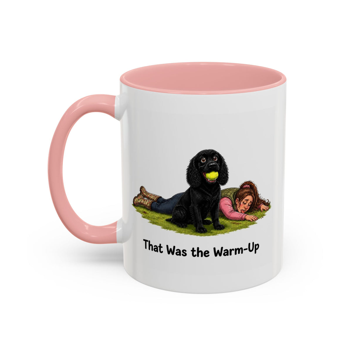 Warm-Up Mug - Cocker Spaniel - Black - Woman