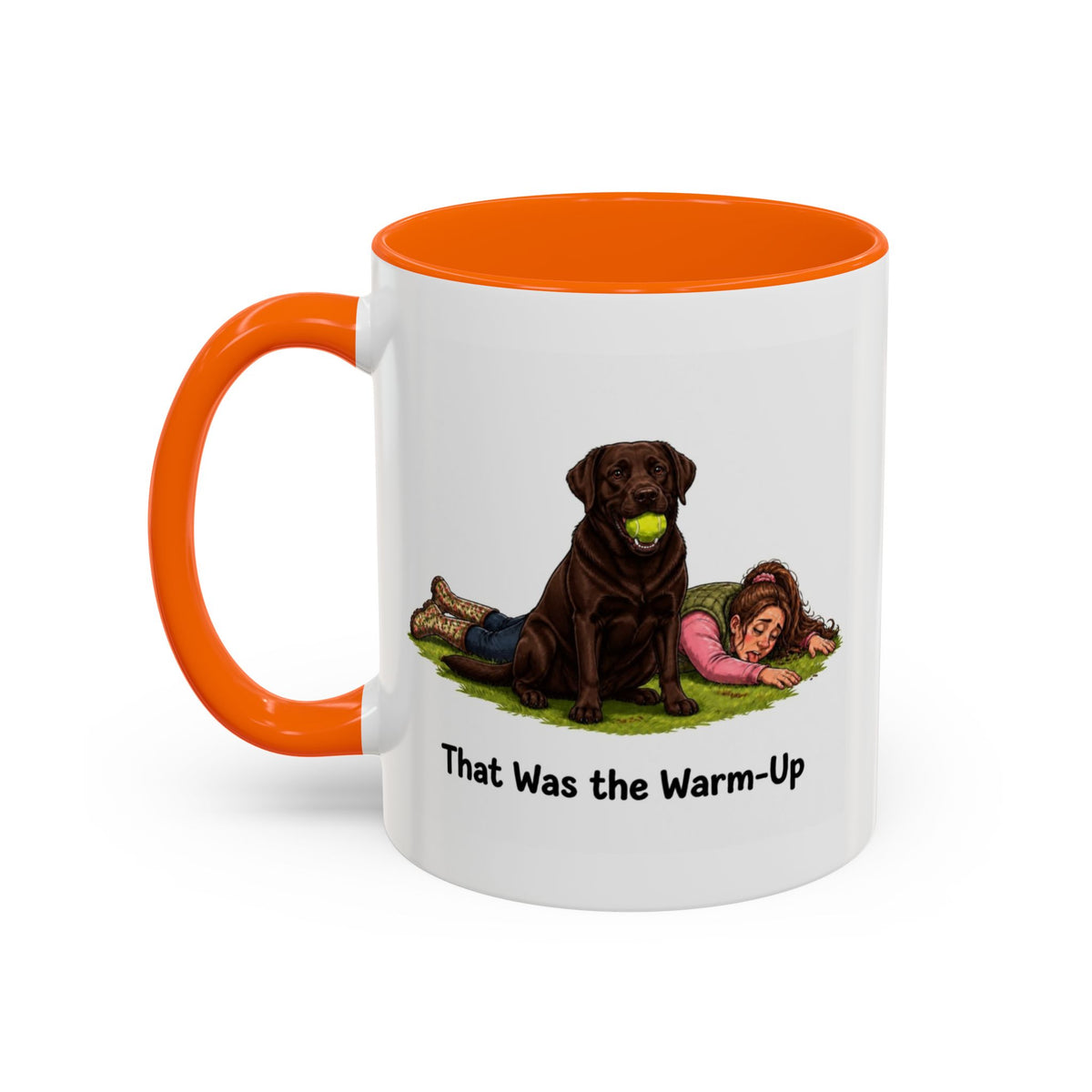 Warm-Up Mug - Labrador - Chocolate - Woman