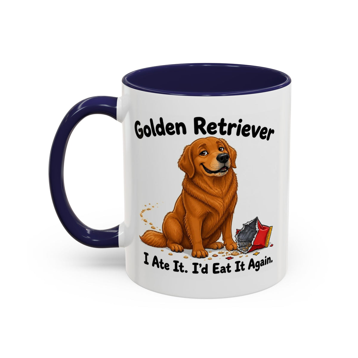 I Ate It Mug - Golden Retriever - Dark Golden