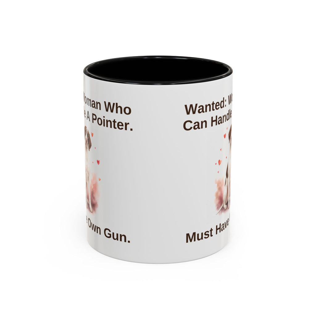 Wanted Mug - English Pointer - Liver & White - Woman