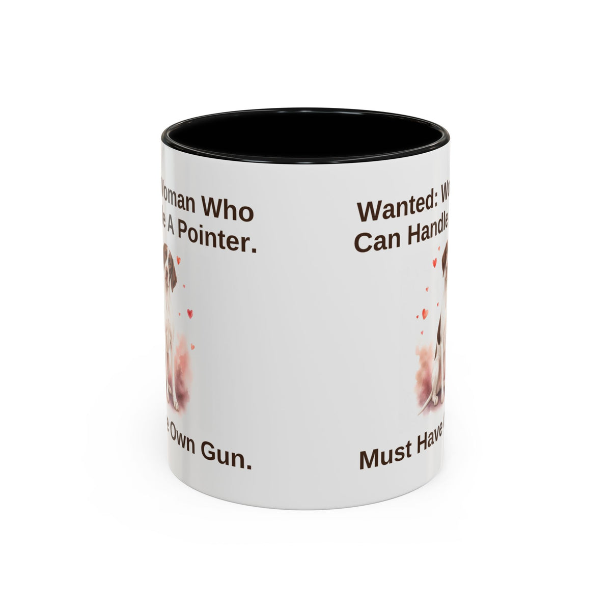 Wanted Mug - English Pointer - Liver & White - Woman