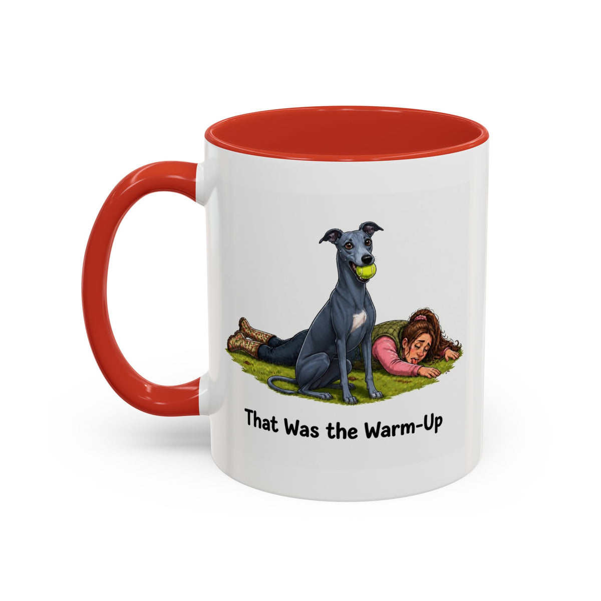 Warm-Up Mug - Whippet - Blue - Woman