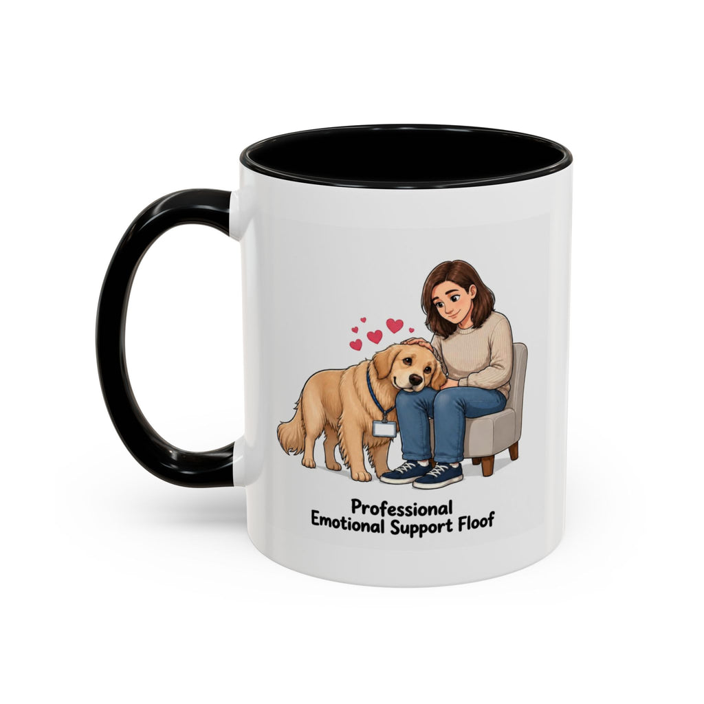 Support Floof Mug - Golden Retriever - Light Golden - Woman