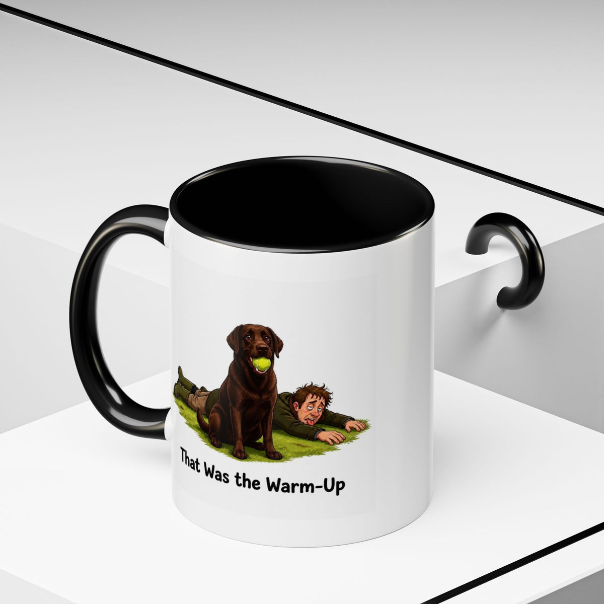Warm-Up Mug - Labrador - Chocolate - Man