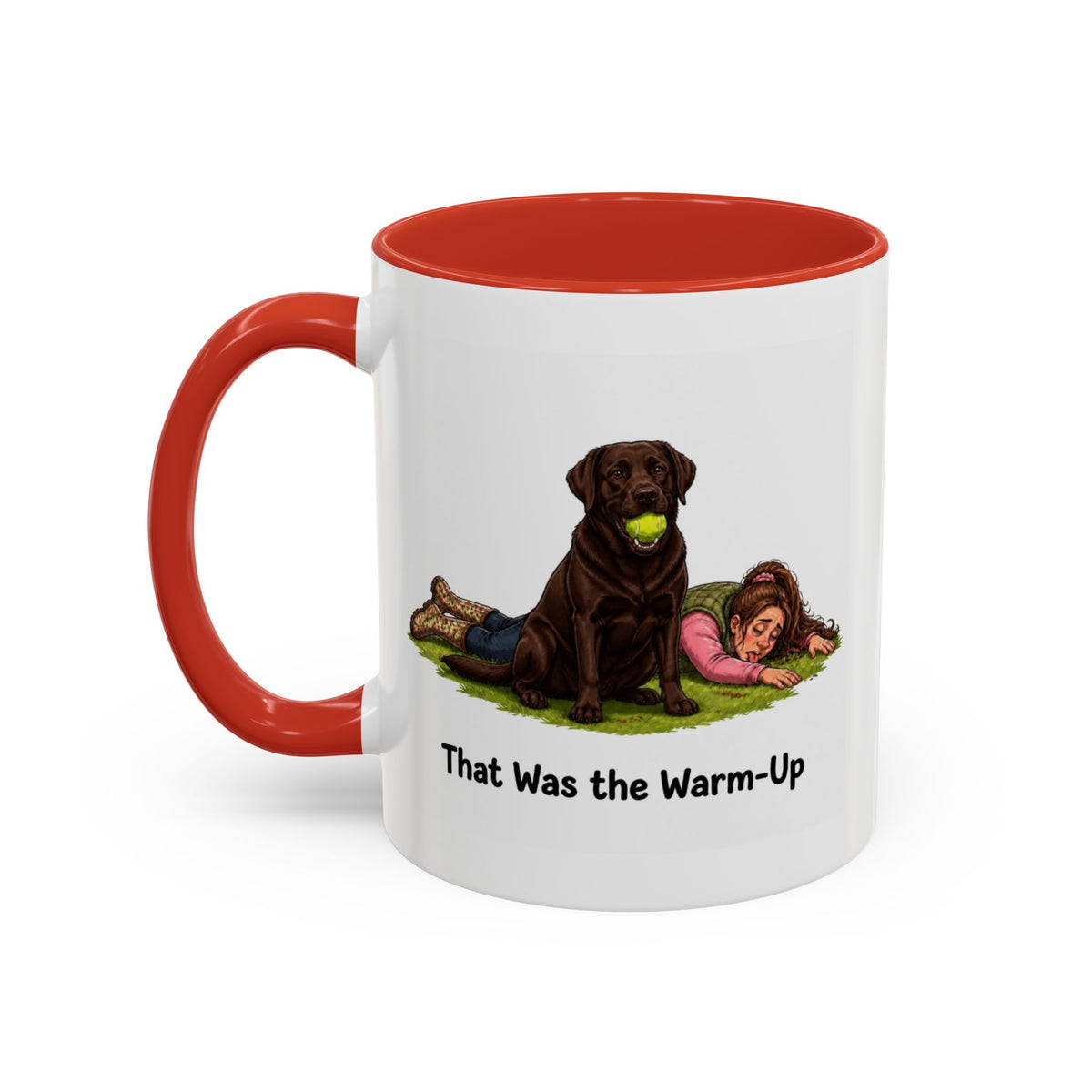 Warm-Up Mug - Labrador - Chocolate - Woman