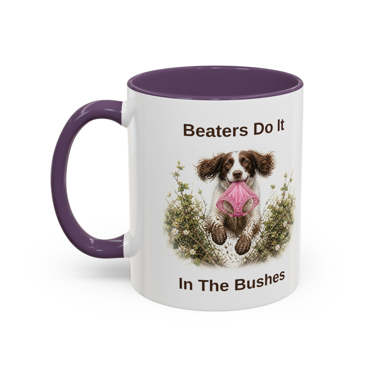 Beaters Mug - Springer Spaniel - Liver & White
