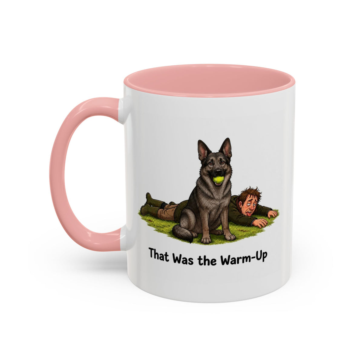 Warm-Up Mug - German Shepherd - Sable - Man