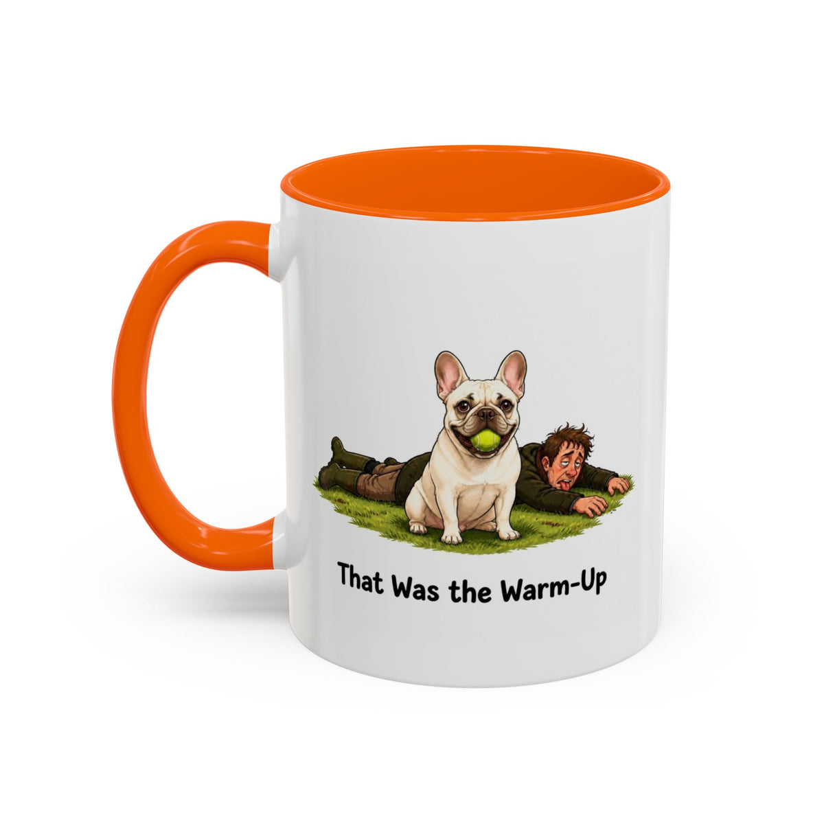Warm-Up Mug - French Bulldog - Cream - Man
