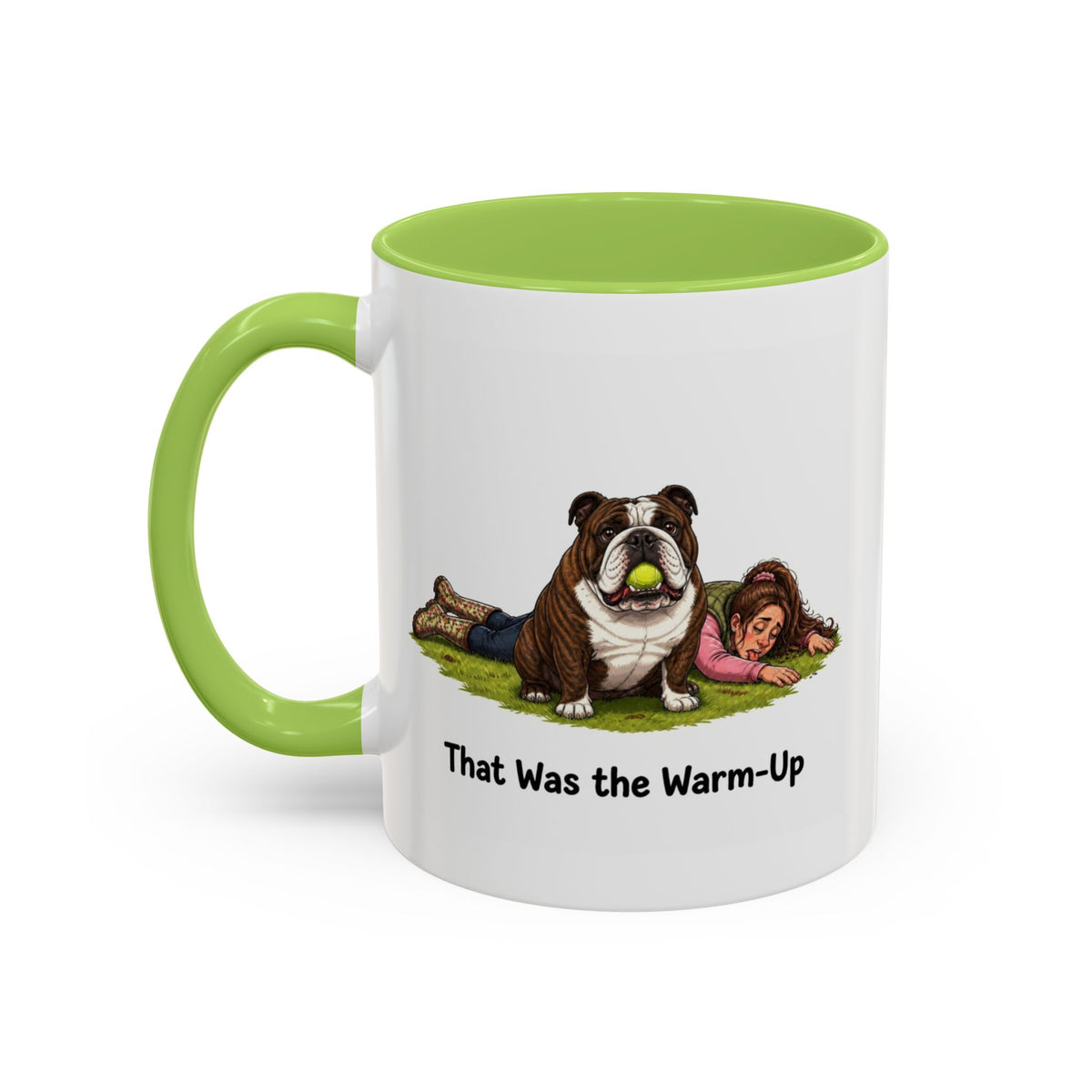 Warm-Up Mug - Bulldog - Brindle - Woman