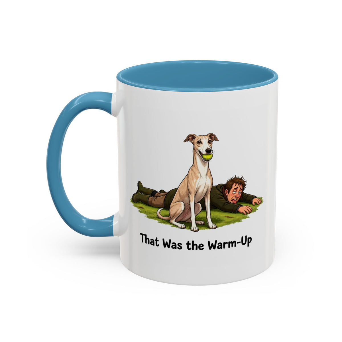 Warm-Up Mug - Whippet - Fawn - Man