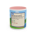 Spaniel Coffee pixel art mug with spaniel paddling in water – view 2