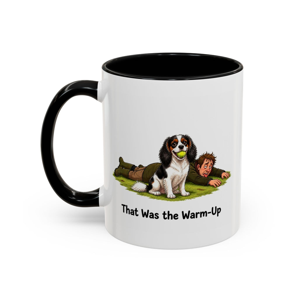 Warm-Up Mug - Cavalier King Charles Spaniel - Tricolour - Man