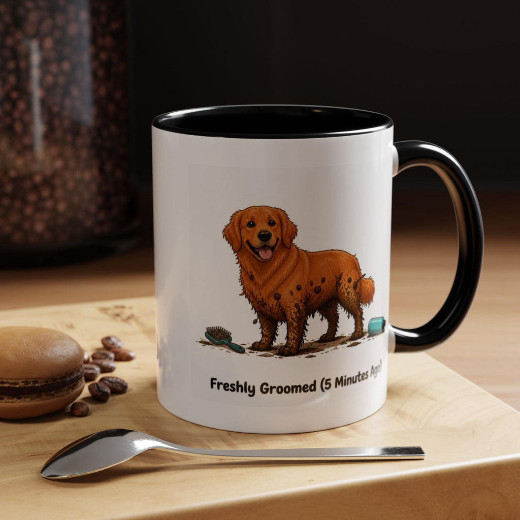 Freshly Groomed Mug - Golden Retriever - Dark Golden