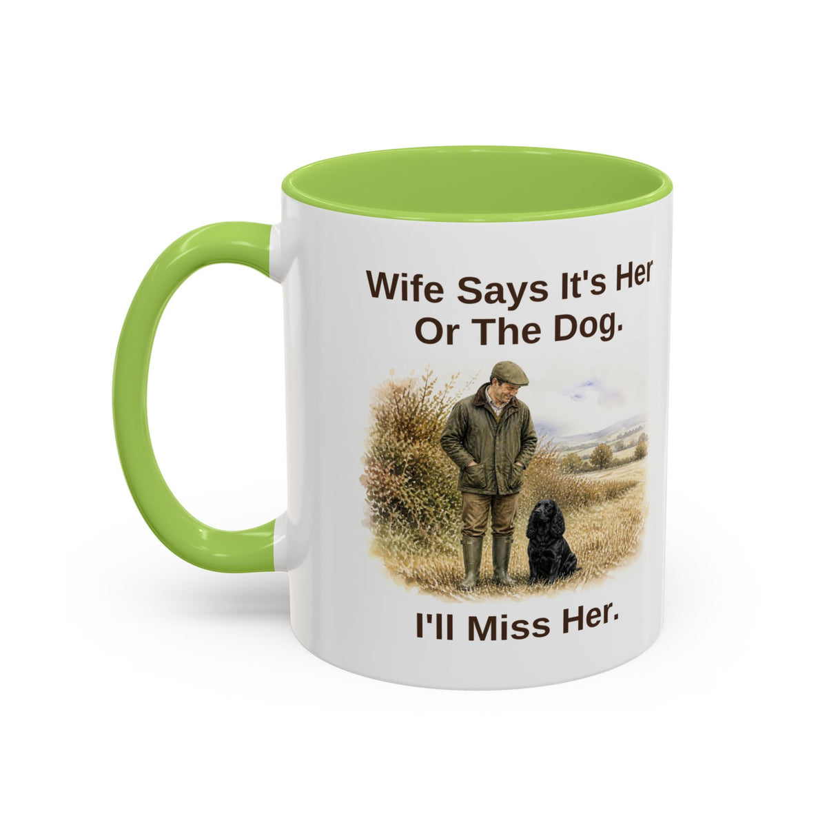Wife Says Mug - Cocker Spaniel - Black